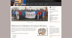 Desktop Screenshot of ndalamawinders.co.za